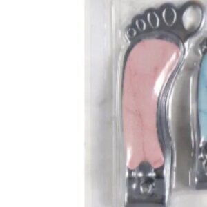 Pink Marble Theme Feet Toe Nails Clipper